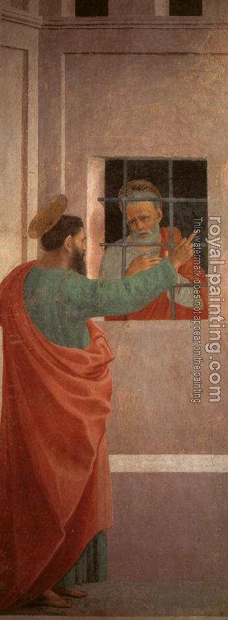 Filippino Lippi : St Paul Visits St Peter in Prison